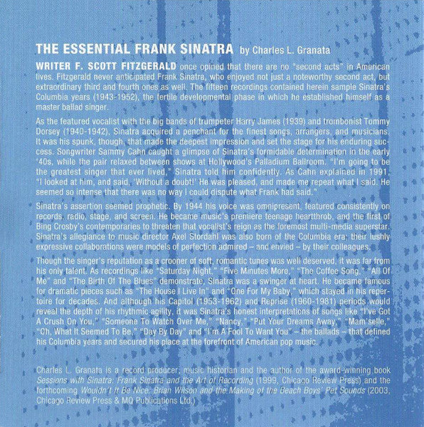 The Essential Frank Sinatra - The Columbia Years (CD) | Near Mint (NM) Near Mint (NM) Get Cheap Vinyl