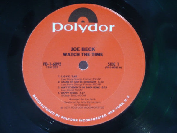 Watch The Time | Very Good (VG) Get Cheap Vinyl