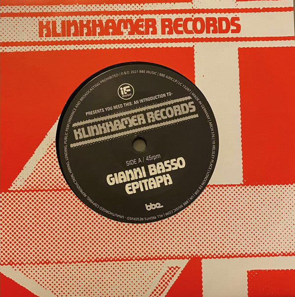 If Music Presents You Need This: An Introduction To Klinkhamer Records | Near Mint (NM) Mint (M) Get Cheap Vinyl