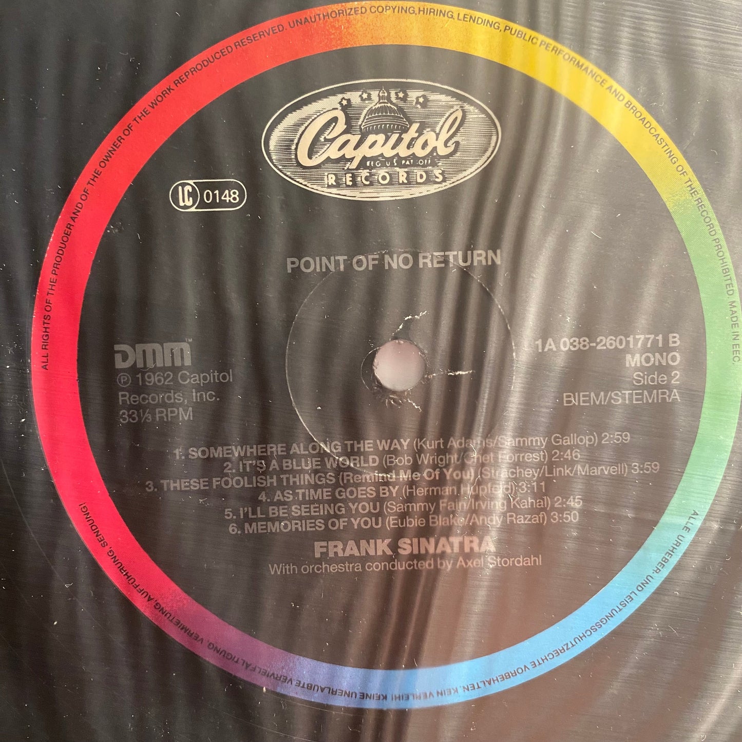 Point Of No Return *DMM / EU PRESS* | Near Mint (NM) Excellent (EX) Get Cheap Vinyl