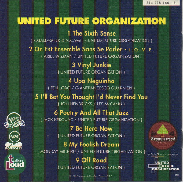 United Future Organization CD) | Near Mint (NM) Near Mint (NM) Get Cheap Vinyl