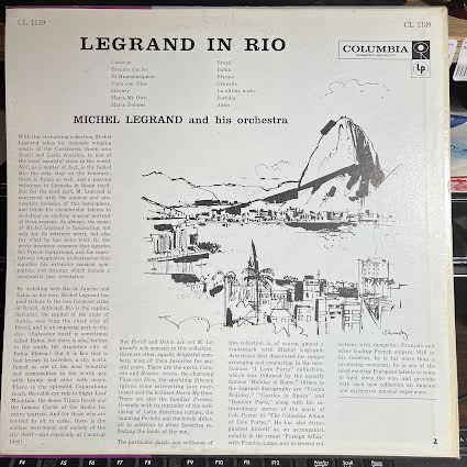 Legrand In Rio (VINYL) | Near Mint (NM or M-) Near Mint (NM or M-) Get Cheap Vinyl