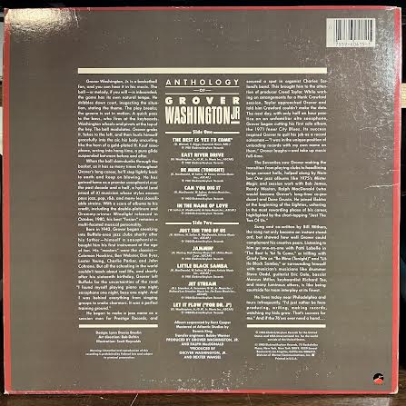Anthology Of Grover Washington Jr. (VINYL) | Near Mint (NM or M-) Excellent+ (EX+) Get Cheap Vinyl