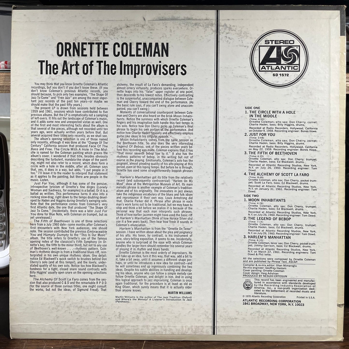 The Art Of The Improvisers (LP) | Near Mint (NM) Excellent (EX) Get Cheap Vinyl