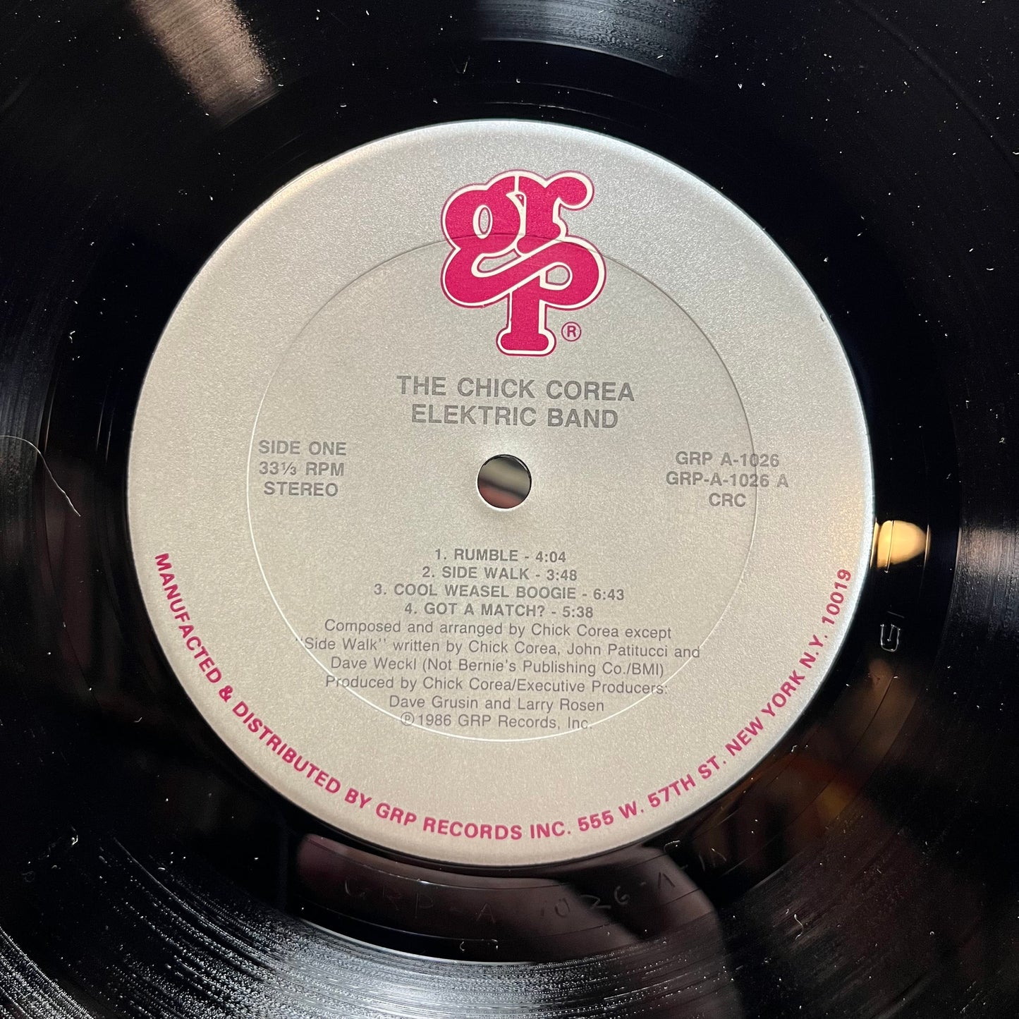 The Chick Corea Elektric Band (VINYL) | Near Mint (NM) Excellent+ (EX+) Get Cheap Vinyl