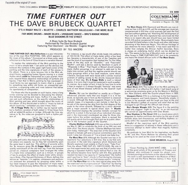 Time Further Out (Miro Reflections) (CD) | Get Cheap Vinyl