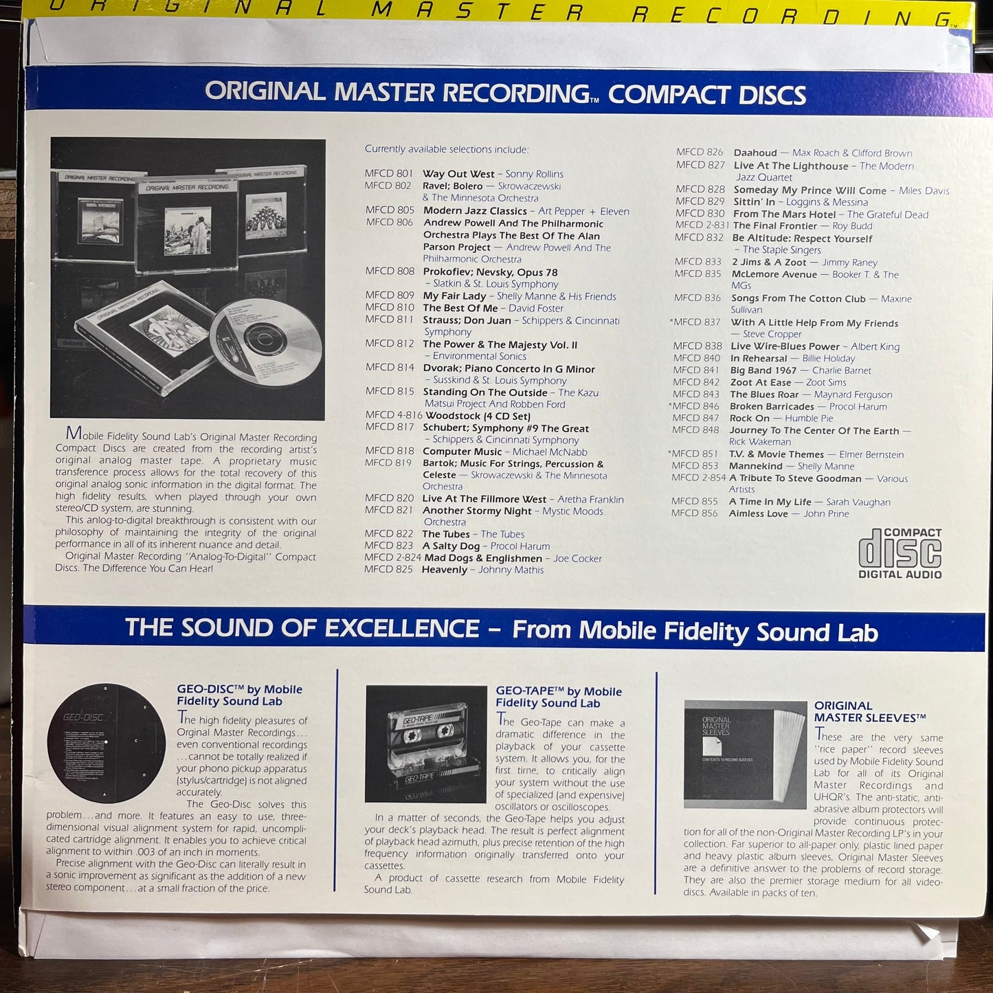 Gerry Mulligan And The Concert Jazz Band At The Village Vanguard (VINYL) | Near Mint (NM) Near Mint (NM) Get Cheap Vinyl