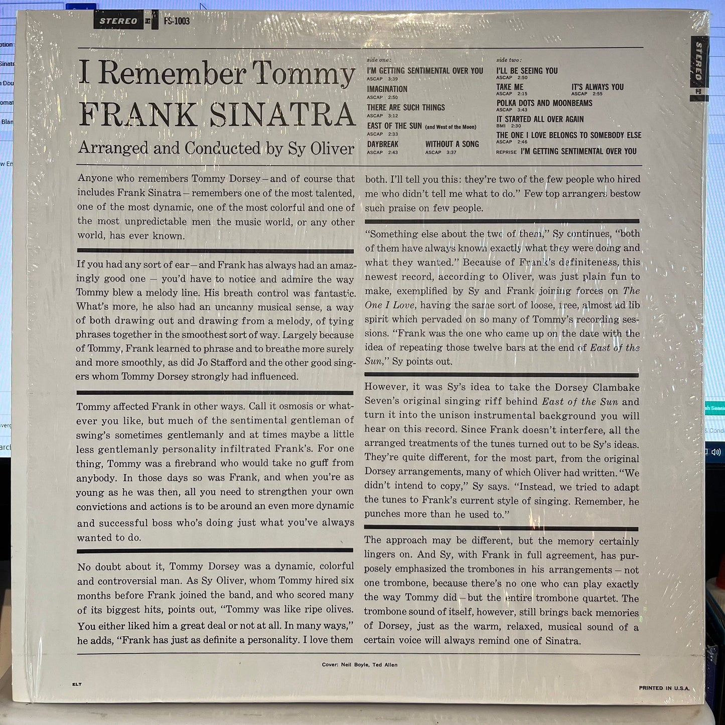 I Remember Tommy *WINCHESTER* | Near Mint (NM) Near Mint (NM) Get Cheap Vinyl