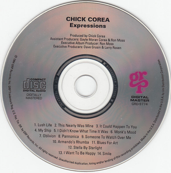 Expressions (CD) | Near Mint (NM) Near Mint (NM) Get Cheap Vinyl