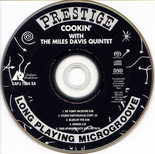 Cookin' With The Miles Davis Quintet (SACD) | Near Mint (NM or M-) Near Mint (NM or M-) Get Cheap Vinyl