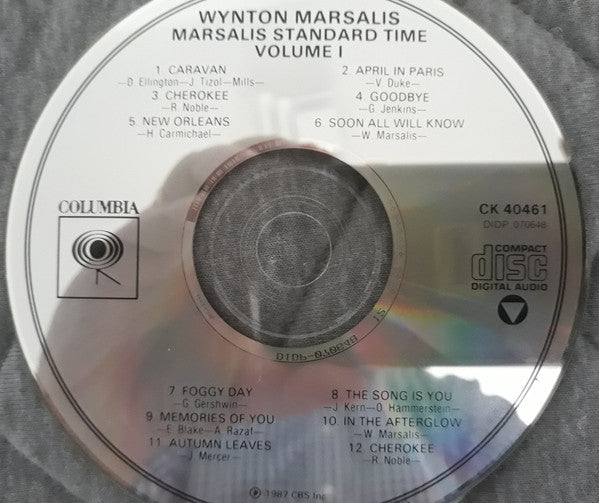 Marsalis Standard Time, Vol. 1 (CD) | Near Mint (NM) Near Mint (NM) Get Cheap Vinyl