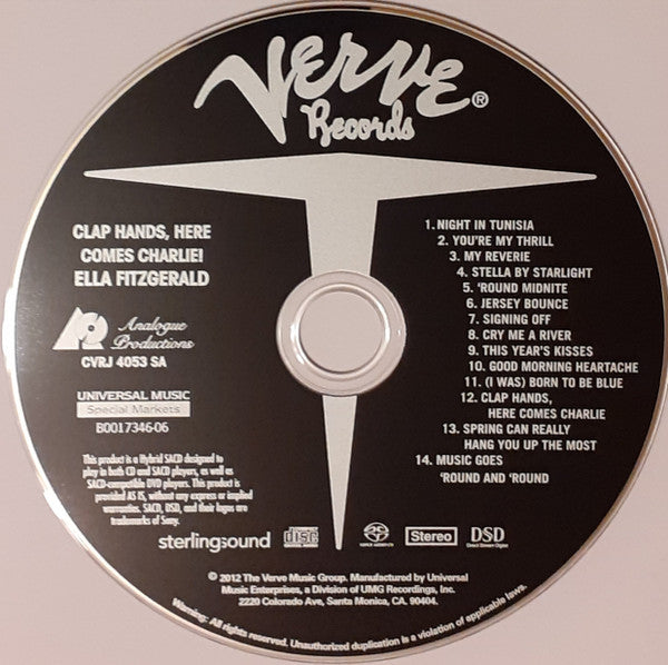 Clap Hands, Here Comes Charlie! (SACD) | Near Mint (NM) Near Mint (NM) Get Cheap Vinyl