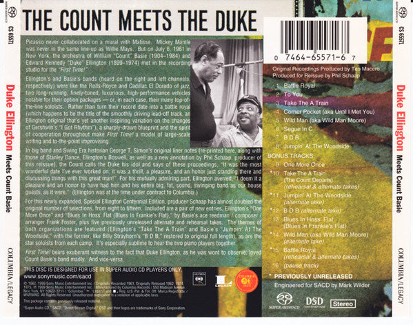 First Time! The Count Meets The Duke (SACD) | Near Mint (NM or M-) Near Mint (NM or M-) Get Cheap Vinyl