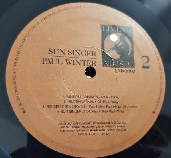 Sun Singer *SHRINK* | Near Mint (NM) Near Mint (NM) Get Cheap Vinyl
