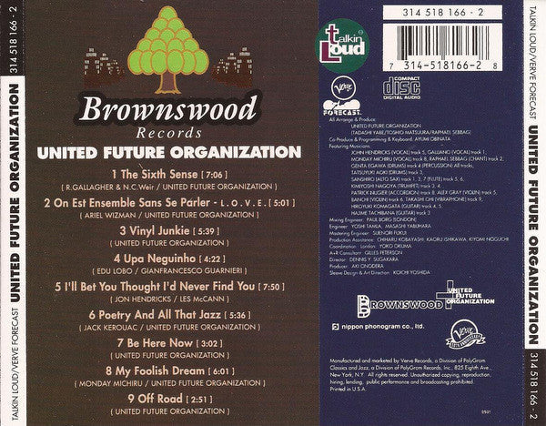 United Future Organization CD) | Near Mint (NM) Near Mint (NM) Get Cheap Vinyl