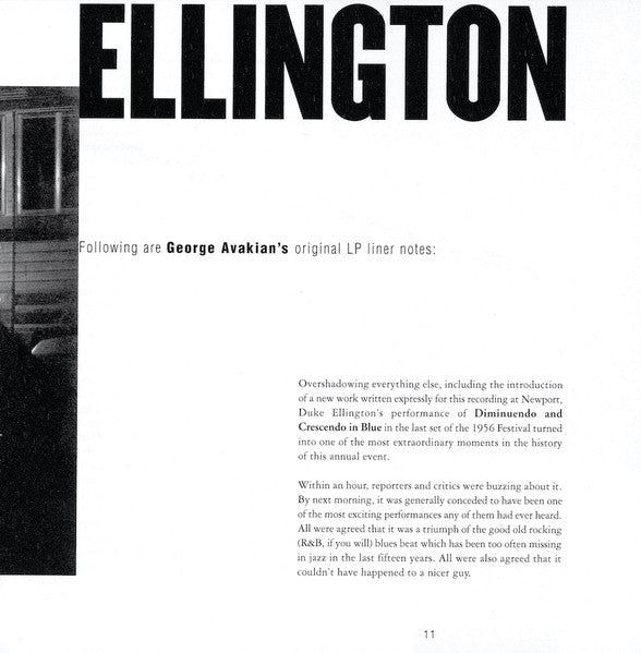 Ellington At Newport 1956 (Complete) (2xCD) | Near Mint (NM or M-) Near Mint (NM or M-) Get Cheap Vinyl