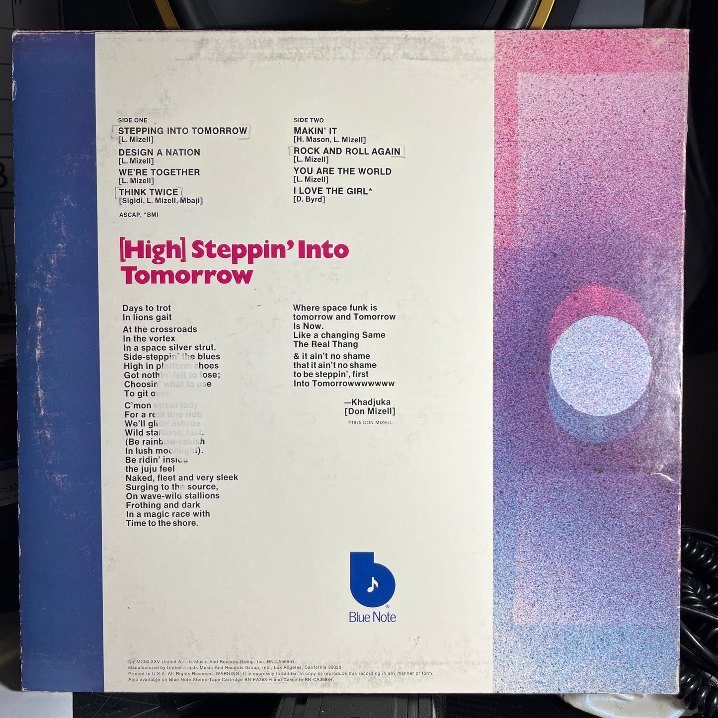 Stepping Into Tomorrow | Very Good Plus (VG+) Excellent (EX) Get Cheap Vinyl