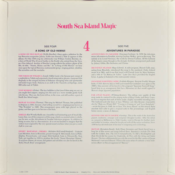 South Sea Island Magic (BOX SET) | Very Good Plus (VG+) Very Good Plus (VG+) Get Cheap Vinyl