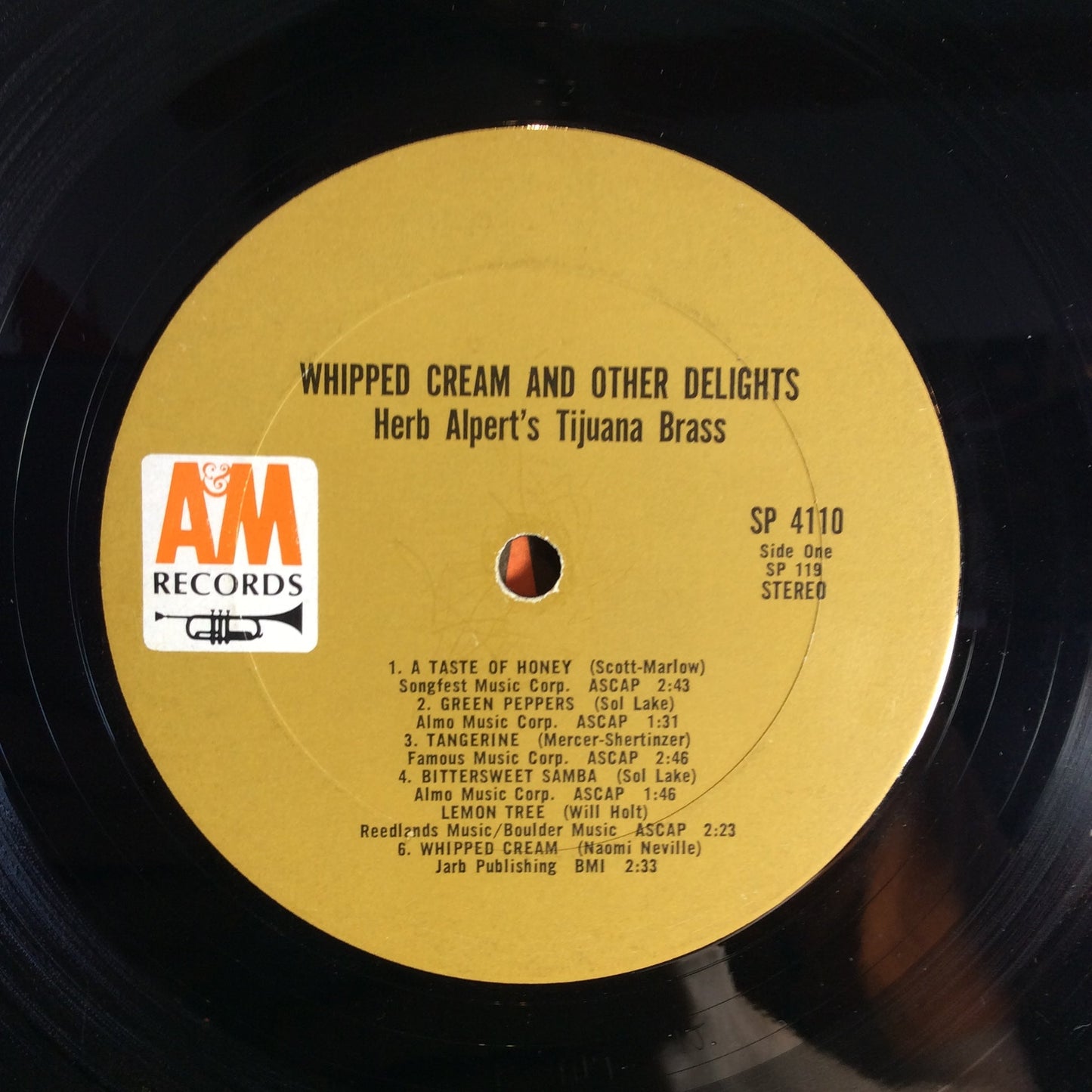 Whipped Cream & Other Delights (VINYL) | Very Good Plus (VG+) Excellent+ (EX+) Get Cheap Vinyl