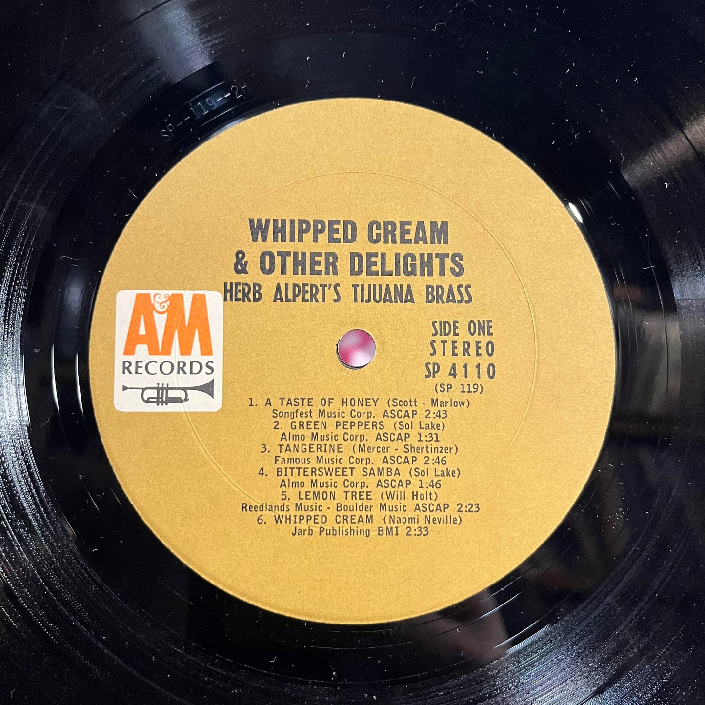 Whipped Cream & Other Delights *PITMAN* | Very Good Plus (VG+) Near Mint (NM) Get Cheap Vinyl
