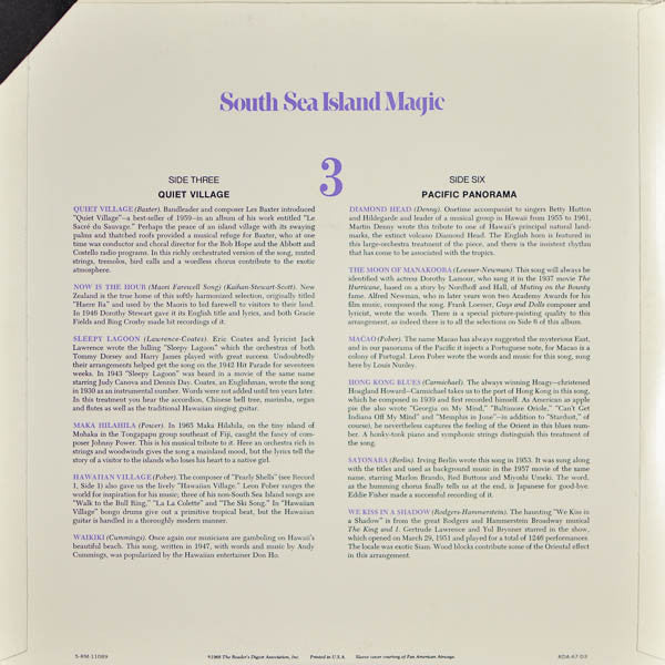 South Sea Island Magic (BOX SET) | Very Good Plus (VG+) Very Good Plus (VG+) Get Cheap Vinyl