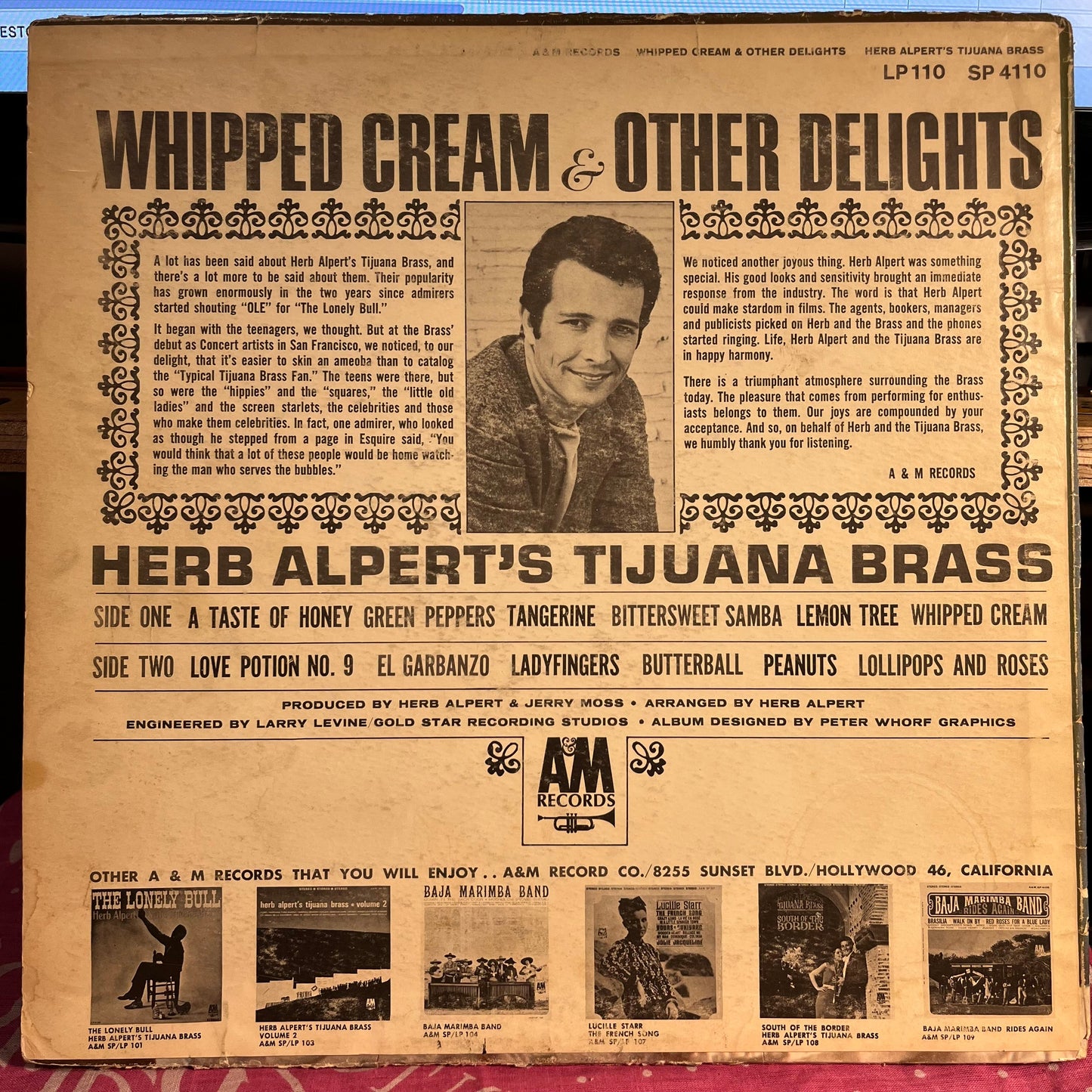 Whipped Cream & Other Delights | Very Good (VG) Very Good (VG) Get Cheap Vinyl