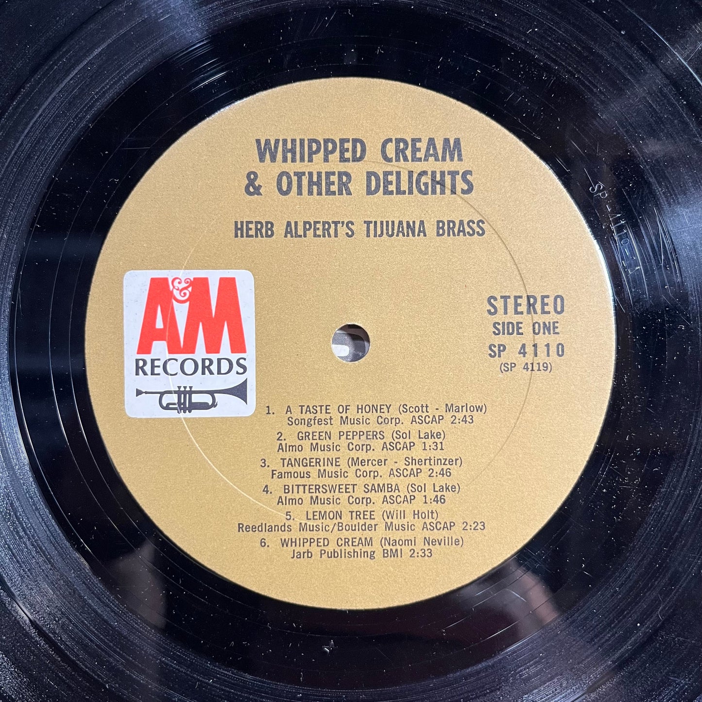 Whipped Cream & Other Delights | Very Good (VG) Very Good (VG) Get Cheap Vinyl