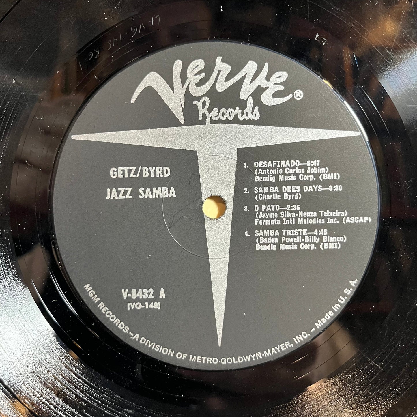 Jazz Samba (VINYL) | Very Good (VG) Excellent (EX) Get Cheap Vinyl