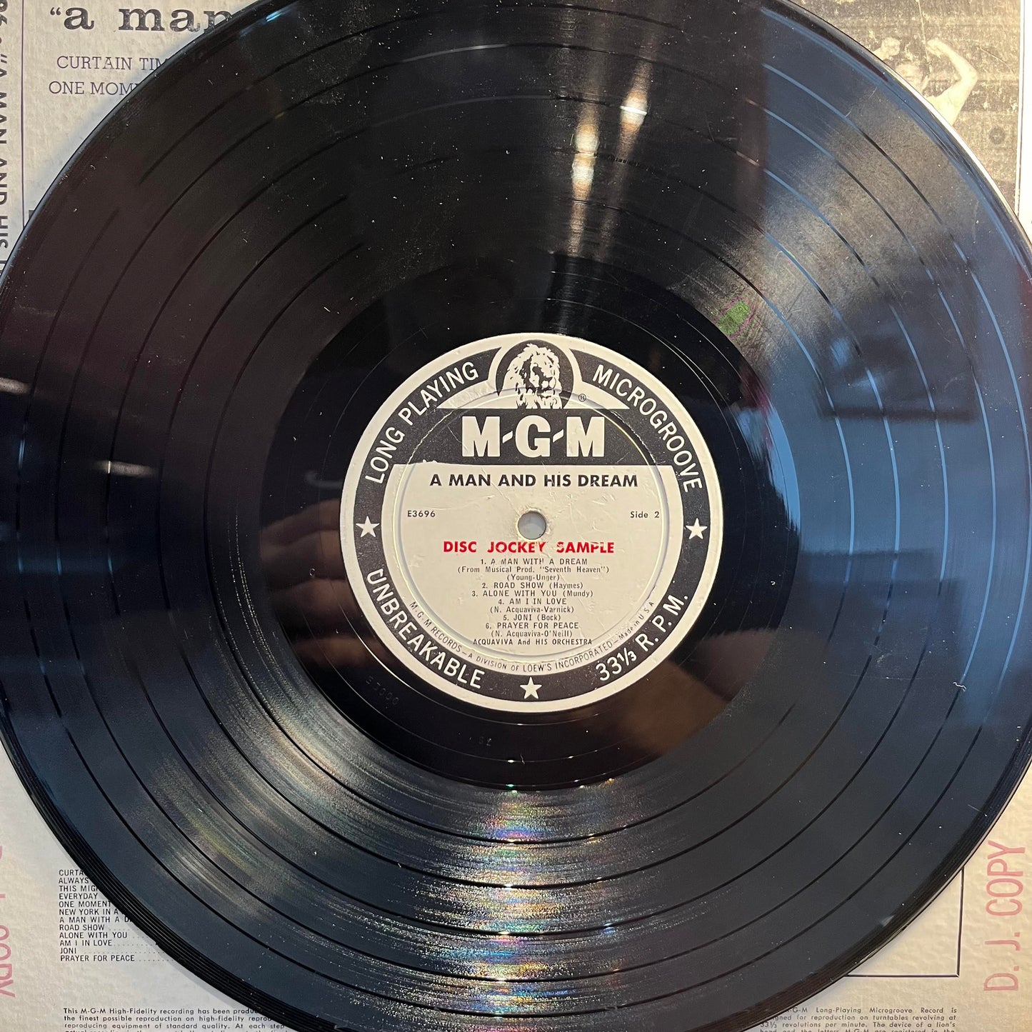 A Man And His Dream *PROMO* | Very Good (VG) Very Good (VG) Get Cheap Vinyl