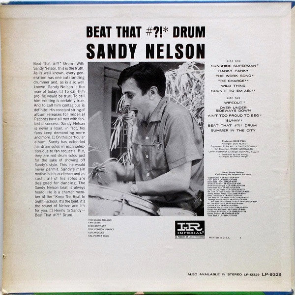 Beat That #?!* Drum | Very Good (VG) Good Plus (G+) Get Cheap Vinyl