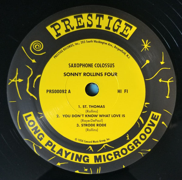 Saxophone Colossus | Excellent (EX) Mint (M) Get Cheap Vinyl