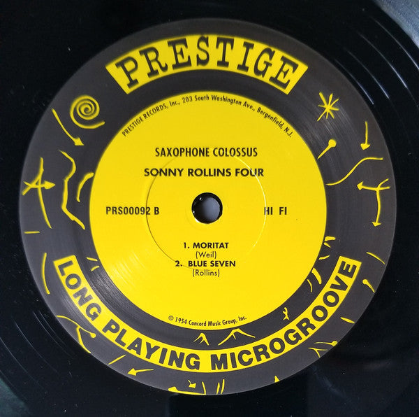 Saxophone Colossus | Excellent (EX) Mint (M) Get Cheap Vinyl