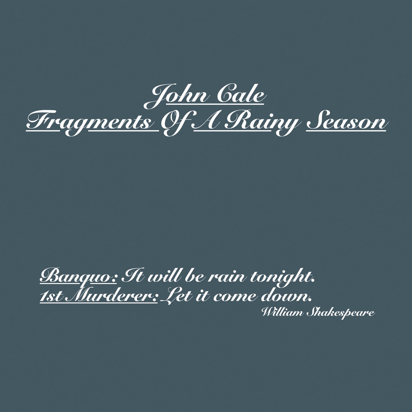 Fragments Of A Rainy Season | Mint (M) Mint (M) Get Cheap Vinyl
