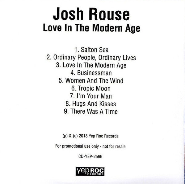 Love In The Modern Age | Mint (M) Mint (M) Get Cheap Vinyl