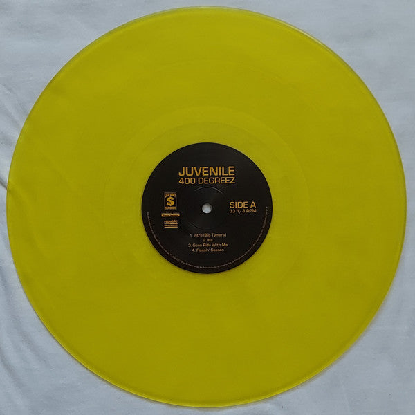 Juvenile (2) 400 Degreez Cash Money Records, Universal Music Special Markets, Republic Records 2xLP, Album, Club, Ltd, RE, RP, Yel Mint (M) Mint (M) Get Cheap Vinyl