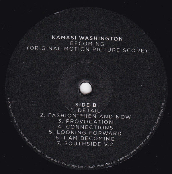 Kamasi Washington Becoming (Music From The Netflix Original Documentary) Young Turks LP Mint (M) Mint (M) Get Cheap Vinyl