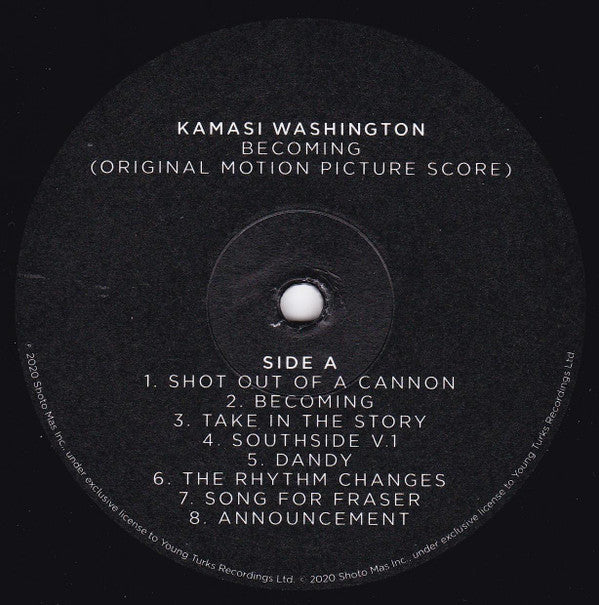 Kamasi Washington Becoming (Music From The Netflix Original Documentary) Young Turks LP Mint (M) Mint (M) Get Cheap Vinyl