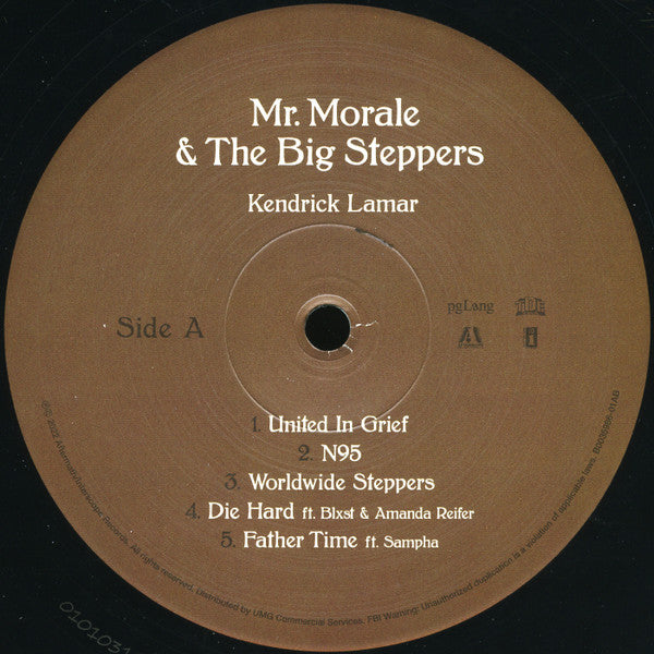 Mr. Morale & The Big Steppers (VINYL) | Mint (M) Mint (M) Get Cheap Vinyl