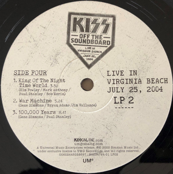 Off The Soundboard Live In Virginia Beach July 25, 2004 | Mint (M) Mint (M) Get Cheap Vinyl