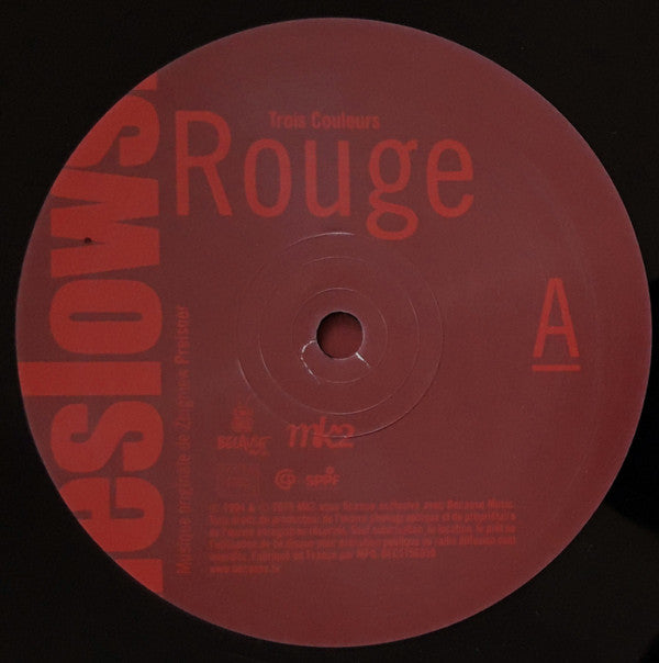 Trois Couleurs Rouge (Bande Originale Du Film) | Mint (M) Mint (M) Get Cheap Vinyl