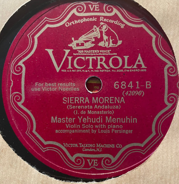La Romanesca (16th Century Melody) / Sierra Morena (Serenata Andaluza) | Very Good Plus (VG+) Generic Get Cheap Vinyl