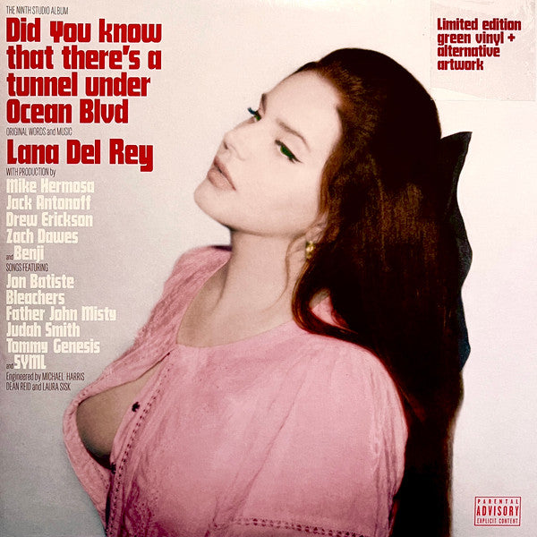 Did You Know That There's A Tunnel Under Ocean Blvd (IEX: GREEN VINYL / ALTERNATIVE COLVER) | Mint (M) Mint (M) Get Cheap Vinyl