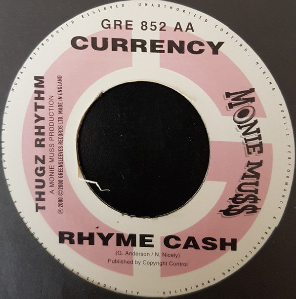 Connis / Rhyme Cash | Very Good Plus (VG+) Generic Get Cheap Vinyl