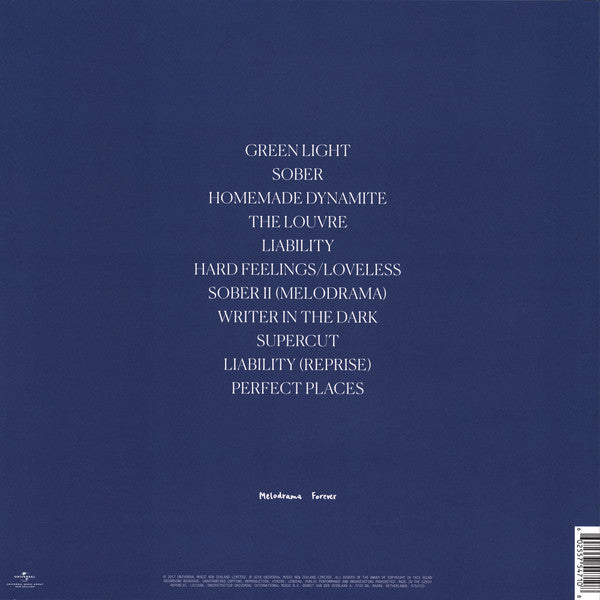 Lorde Melodrama Universal Music Group New Zealand, Universal Music Group New Zealand LP, Album Mint (M) Mint (M) Get Cheap Vinyl