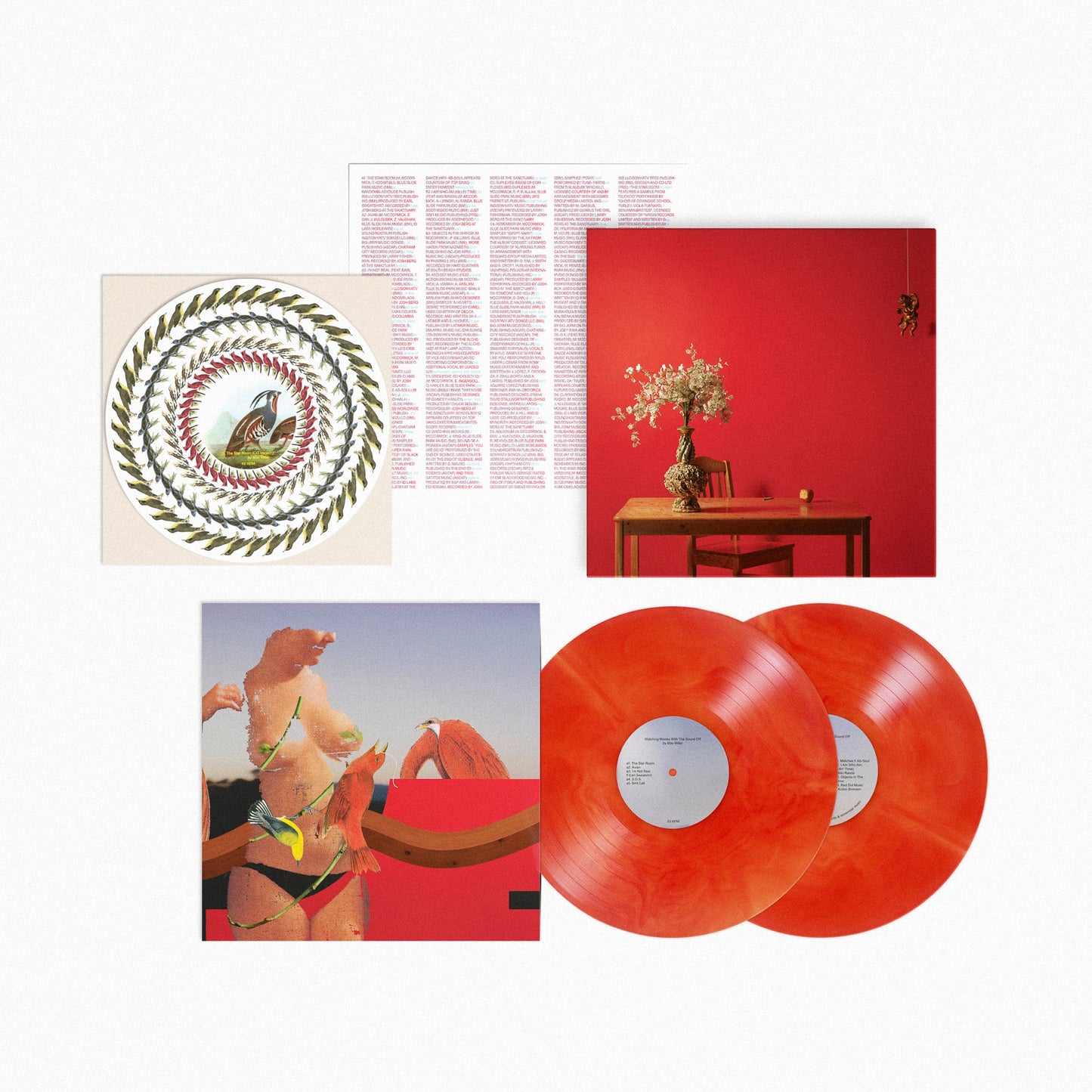 Watching Movies with the Sound Off (GALAXY RED VINYL + 10" PICTURE DISC) | Mint (M) Mint (M) Get Cheap Vinyl