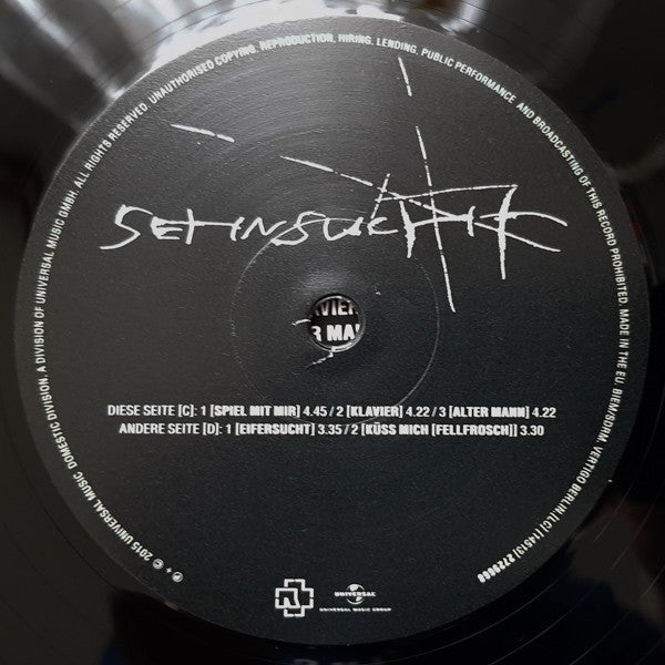 Sehnsucht | Mint (M) Mint (M) Get Cheap Vinyl