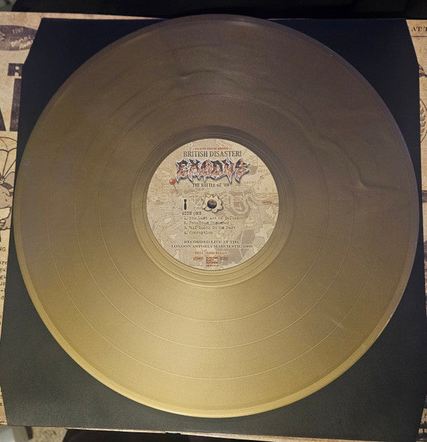 British Disaster! The Battle Of '89 (Live At The Astoria) (GOLD VINYL) | Mint (M) Mint (M) Get Cheap Vinyl