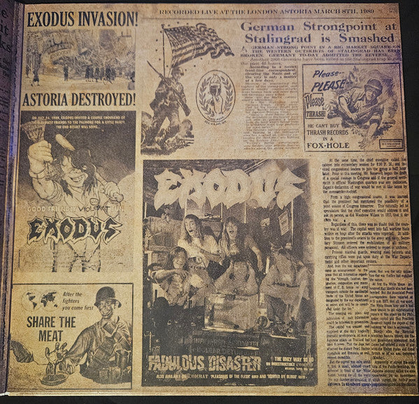 British Disaster! The Battle Of '89 (Live At The Astoria) (GOLD VINYL) | Mint (M) Mint (M) Get Cheap Vinyl