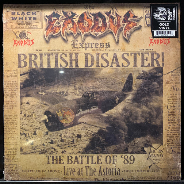 British Disaster! The Battle Of '89 (Live At The Astoria) (GOLD VINYL) | Mint (M) Mint (M) Get Cheap Vinyl
