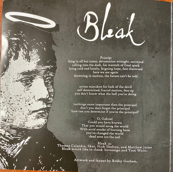 Bleak / Sovereign BLUE VINYL 7") | Mint (M) Mint (M) Get Cheap Vinyl